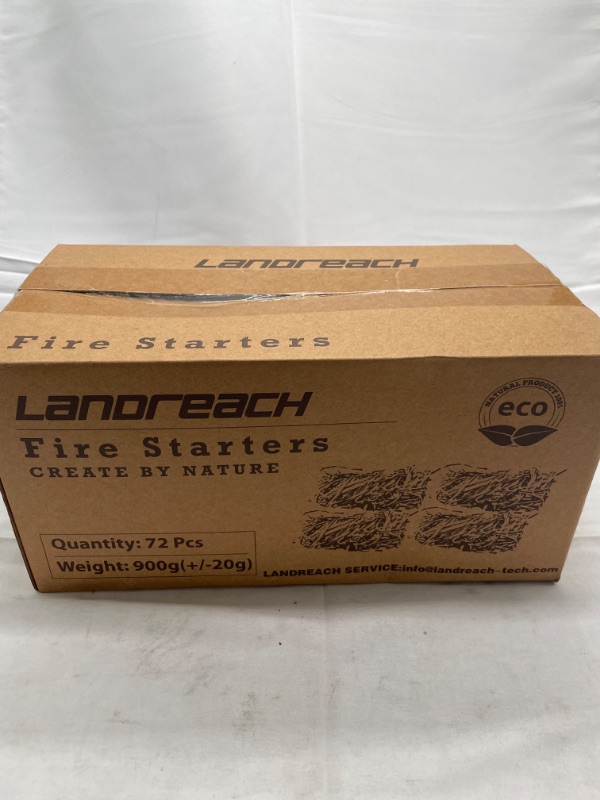 Photo 4 of LANDREACH Charcoal Fire Starters 72 PCS - 100% All Natural Starter Pods Minutes Burn for BBQ, Campfire, Charcoal, Fire Pit, Wood & Pellet Stove, Waterproof for Indoor/Outdoor, Super Fast Lighting