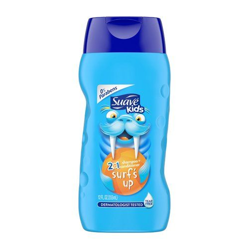 Photo 1 of Suave Kids Surfs Up 2 In 1 Shampoo Plus Conditioner, 12 Oz, 6 Pack