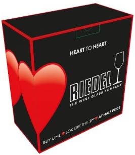 Photo 3 of Riedel Heart to Heart Cabernet Sauvignon Glasses, Set of 2, Clear, 28-1/4-Oz