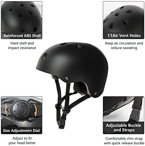 Photo 2 of Skateboard Helmet Multi-Sport Scooter Roller Skate Inline Skating Rollerblading for Youth & Adults