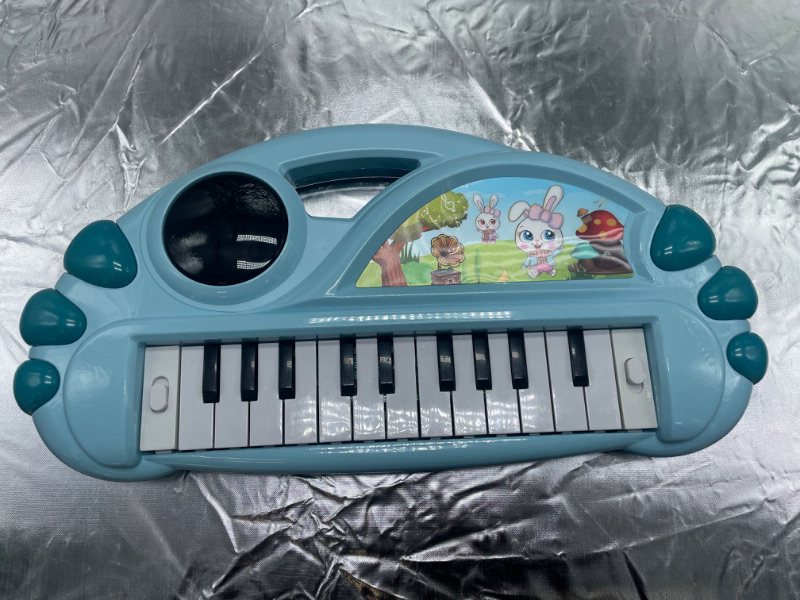 Photo 2 of Blue Little Pianist Musical Keyboard Kids Toy Ages 3 and Up