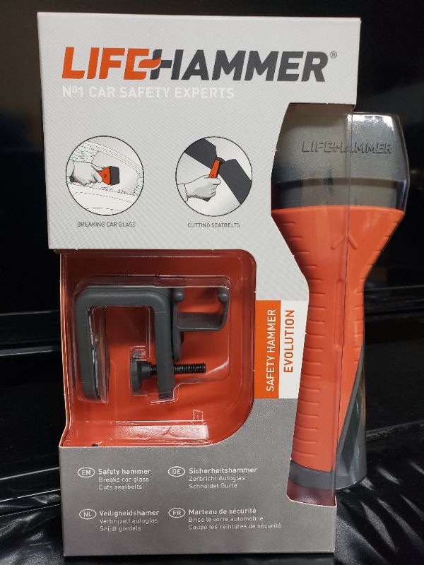 Photo 1 of Life hammer Safety Hammer Evolution - Automatic Window breaker and Seatbelt Cutter