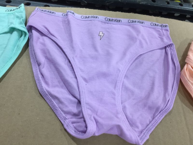 Photo 1 of Calvin Klein Girls' Cotton Underwear Bikini Panties...SIZE L (10-12)
