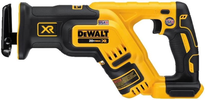 Photo 1 of DEWALT 20V MAX XR Reciprocating Saw, Compact, Tool Only (DCS367B)
