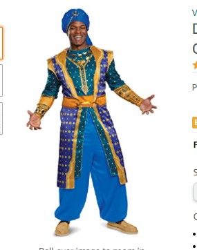 Photo 1 of Disguise Men's Genie Deluxe Adult Costume
