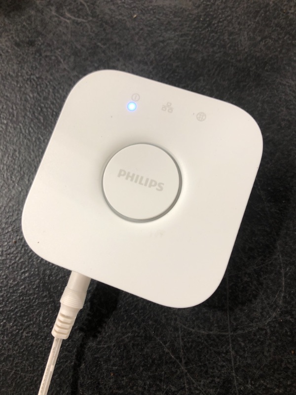 Photo 3 of Philips - Hue Bridge 2nd Generation - White Refurbished