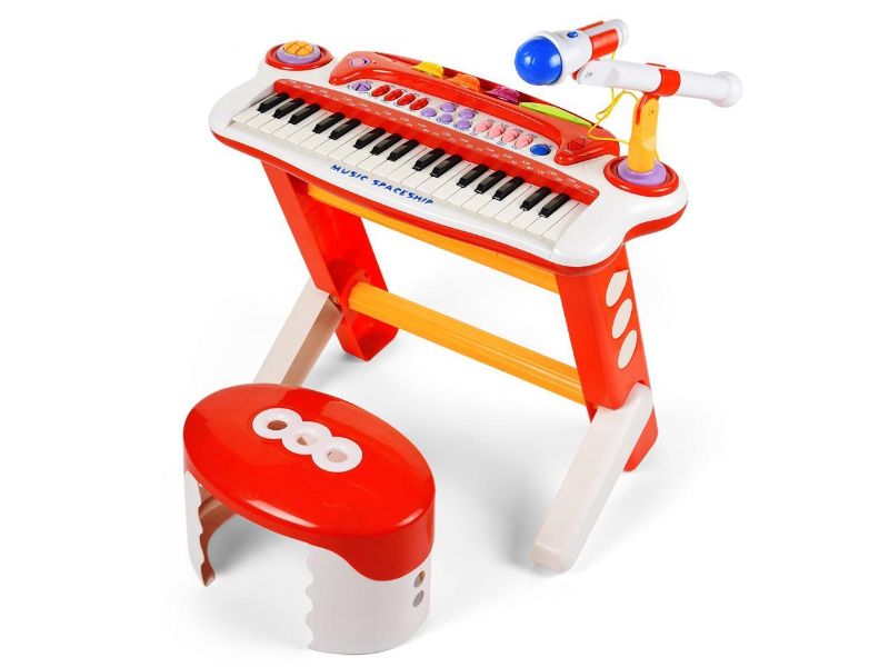 Photo 1 of BAOLI 37 Keys Musical Toy Keyboard Multi-Functional Piano Instrument Electronic Organ for Kids