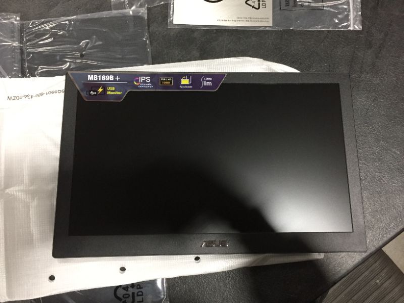 Photo 2 of ASUS MB169B+ 15.6" Full HD 1920x1080 IPS USB Portable Monitor