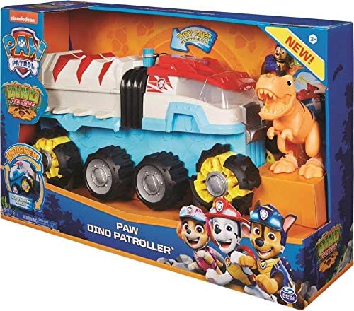 Photo 1 of Paw Patrol, Patroller Motorized Vehicle with 3 Exclusive Figures & 2 Dino Toys