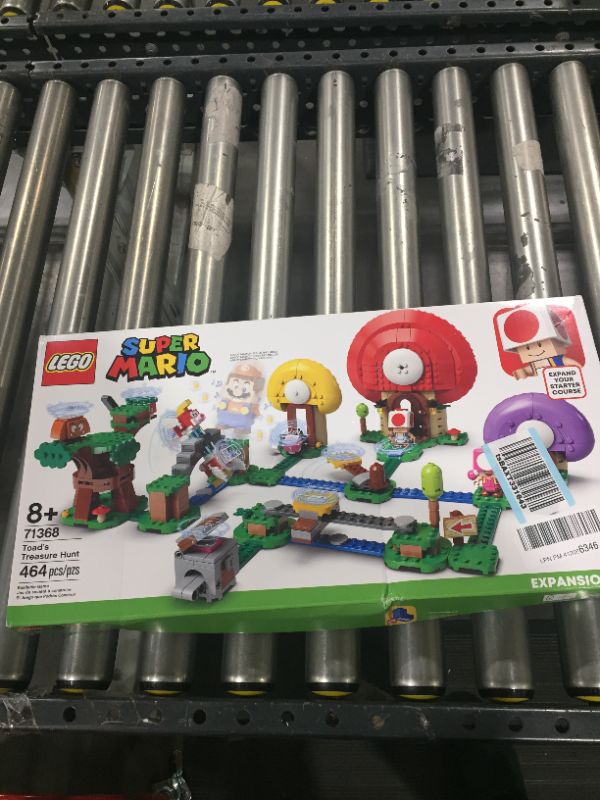 Photo 2 of LEGO 71368 Super Mario Toad’s Treasure Hunt Expansion Set Buildable Game
