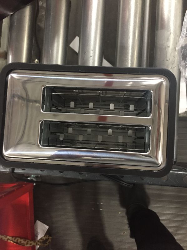 Photo 1 of Betty Crocker 2-Slice Cool Wall Toaster, Black, BC-2605CB
