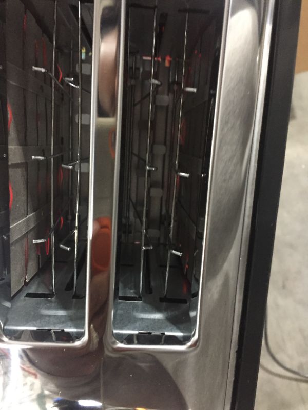 Photo 3 of Betty Crocker 2-Slice Cool Wall Toaster, Black, BC-2605CB
