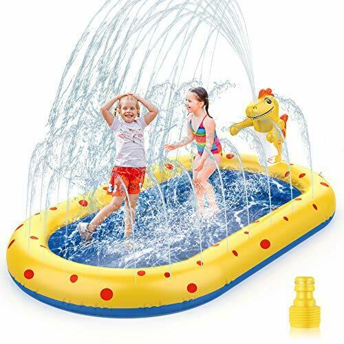 Photo 1 of AOLUXLM Outdoor Sprinkler Water Toys Splash Pad Sprinkler Mat Infant Wading S...
