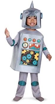 Photo 1 of Toddler Retro Robot Costume
