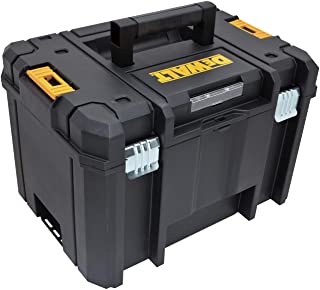 Photo 1 of DEWALT TSTAK Tool Box, Deep (DWST17806) , Black
