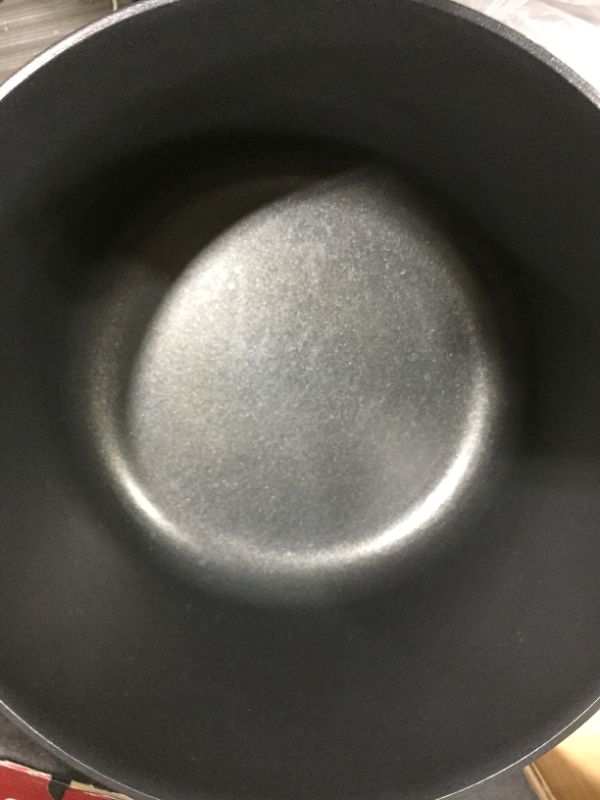 Photo 5 of Calphalon Premier™ Space-Saving Hard-Anodized Nonstick Cookware, 12-Quart Stock Pot with Cover
