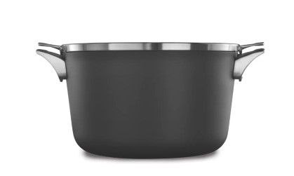 Photo 1 of Calphalon Premier™ Space-Saving Hard-Anodized Nonstick Cookware, 12-Quart Stock Pot with Cover
