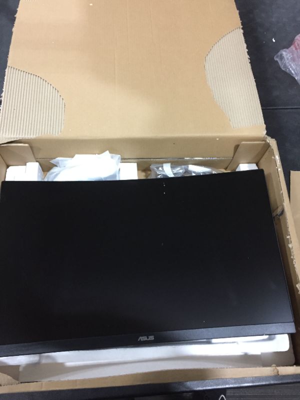 Photo 1 of ASUS TUF Gaming VG27VH1B 27” Curved Monitor, 1080P Full HD, 165Hz (Supports 144Hz), Extreme Low Motion Blur, Adaptive-sync, FreeSync Premium, 1ms, Eye Care, HDMI D-Sub, BLACK
