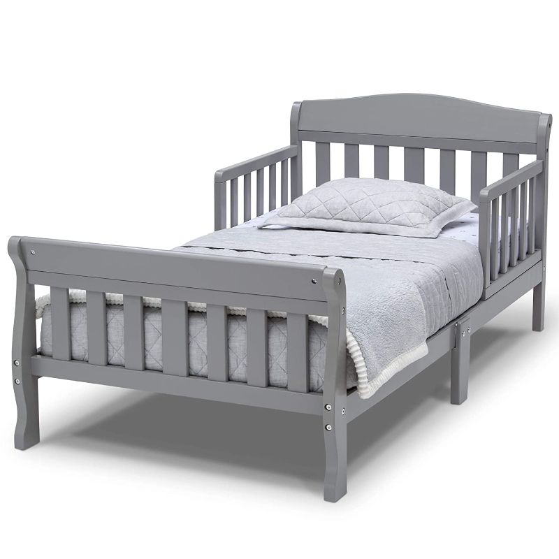 Photo 1 of Delta Children Canton Toddler Bed, Grey
