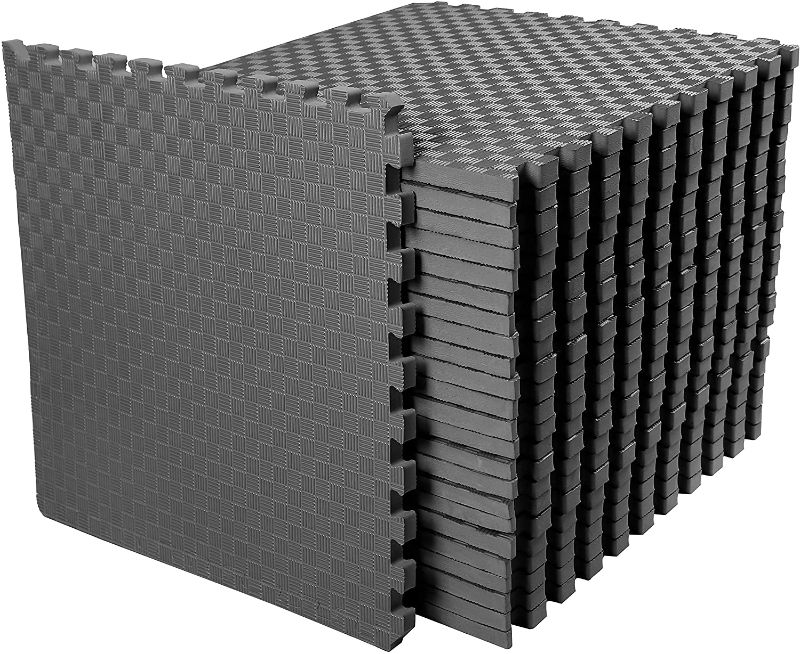 Photo 1 of BalanceFrom Puzzle Exercise Mat with EVA Foam Interlocking Tiles
