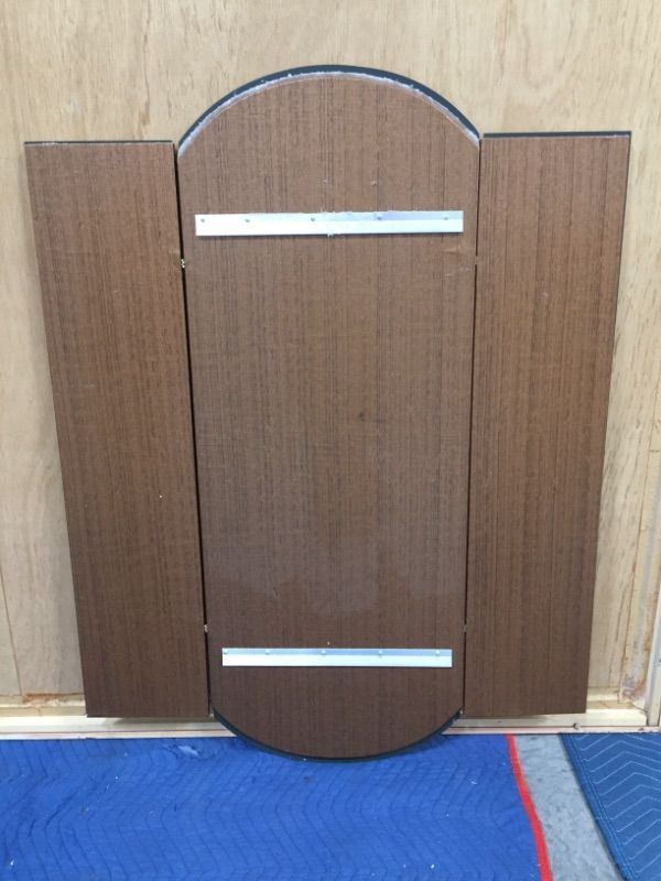 Photo 2 of 3 Panel Hinged  Adjustable Vanity Mirror Approx 47H x 36W Inches
