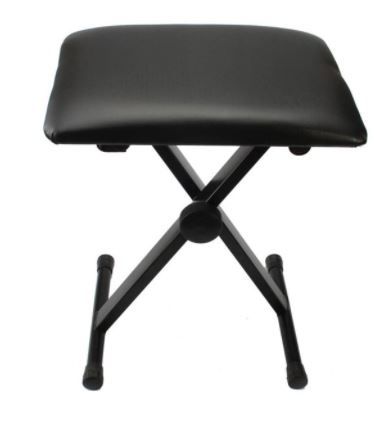 Photo 1 of 20" Folding Piano Bench Stool Seat Black