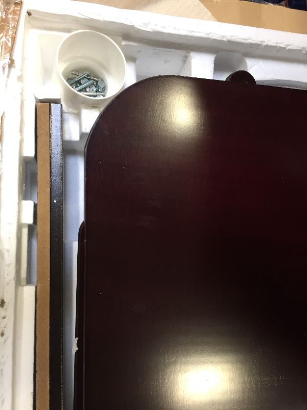 Photo 1 of Delta Children MySize Chair Desk with Storage Bin, Dark Chocolate
