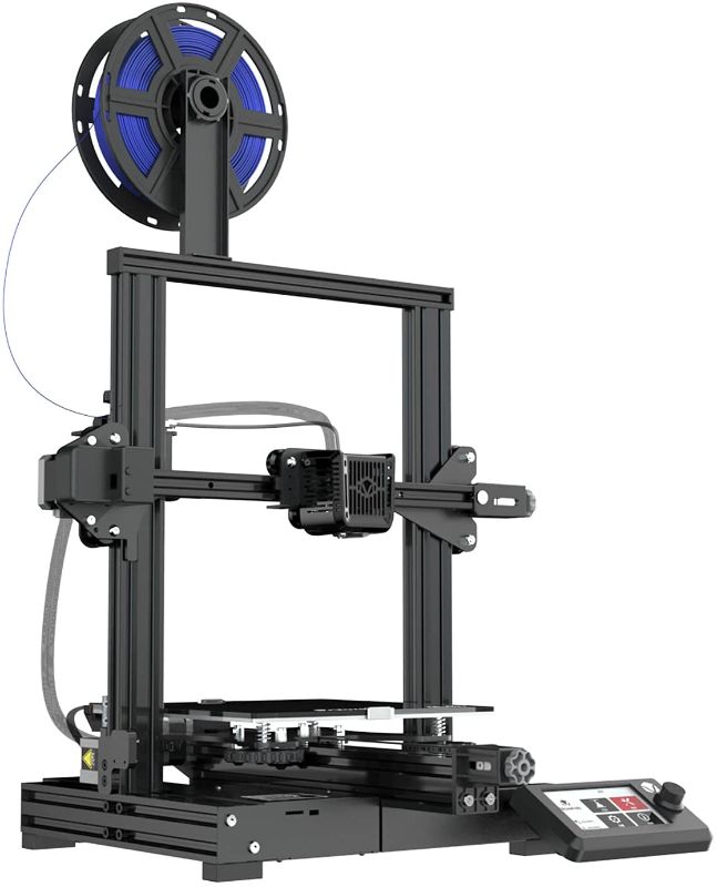 Photo 1 of Voxelab Aquila 3D Printer with Full Alloy Frame, Removable Build Surface Plate, Fully Open Source and Resume Printing Function Build Volume 8.66x8.66x9.84in
