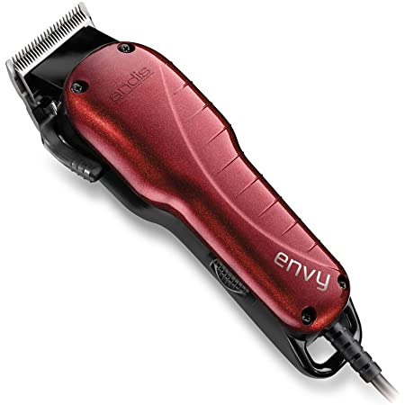 Photo 1 of Andis 66215 Professional Envy Hair Clipper with Adjustable Blade, RED
