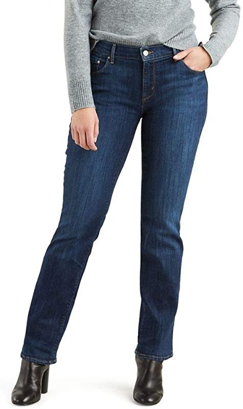 Photo 1 of Levi's Women's Straight 505 Jeans (W29 L34) (8 long)
