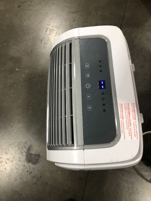 Photo 3 of BLACK+DECKER 6,500 BTU DOE (12,000 BTU ASHRAE) Portable Air Conditioner with Remote Control, White
