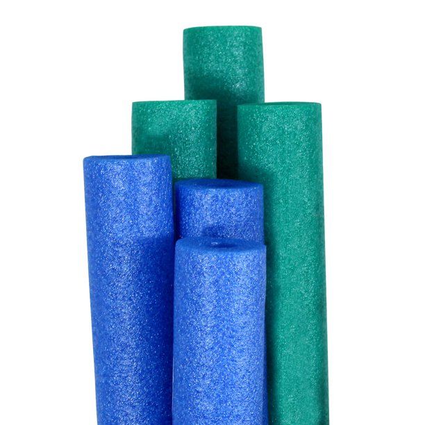 Photo 1 of Robelle Foam Big Boss Pool Noodles, Multicolor, PACK OF 6
