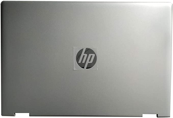 Photo 1 of HP Pavilion 12-BR 15-BR001LA Laptop Back Cover Top Case Silver Touch 924499-001