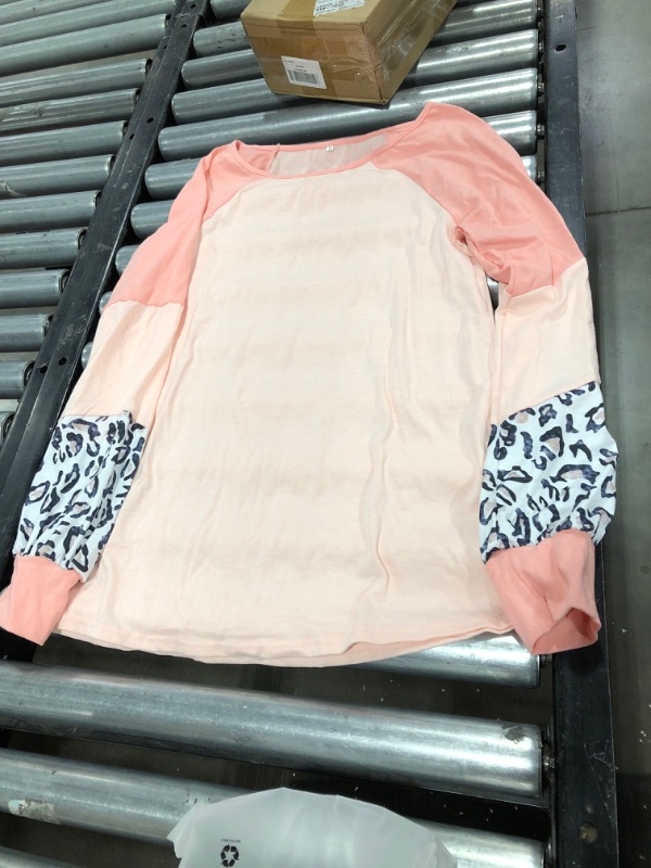 Photo 1 of Women's Long Sleeve Pink Shirt, Small