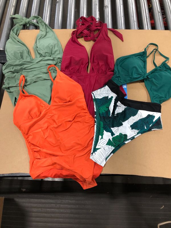 Photo 1 of 4 PACK!!!! womens swim suit bundle - L