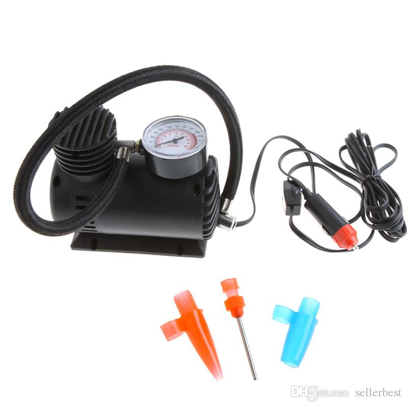 Photo 1 of Black DC 12V 300PSI Tyre Tire Electric Inflator Pump Air Compressor for Car Auto
