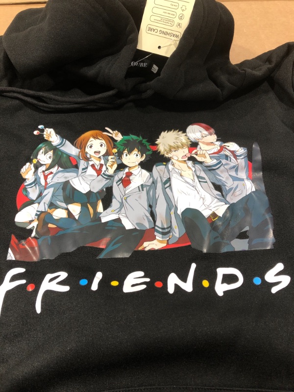 Photo 3 of My Hero Academia Hoodies, Unisex Boku No Hero Academia Friends MHA Sweater Sweatshirt-YOUTH SIZE Medium
