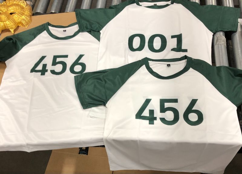 Photo 1 of 7 jerseys and a mask - various sizes s-xl