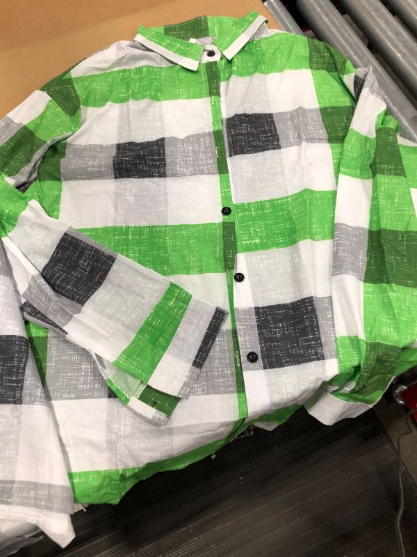 Photo 2 of long sleeve flannel shirts boys - xxl