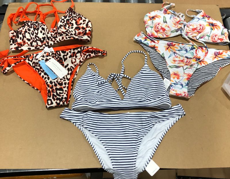 Photo 1 of 3 pack!!!! women's swim suit bundle - Large