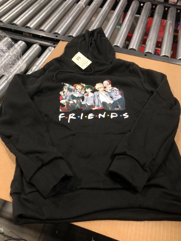 Photo 2 of My Hero Academia Hoodies, Unisex Boku No Hero Academia Friends MHA Sweater Sweatshirt- Medium
