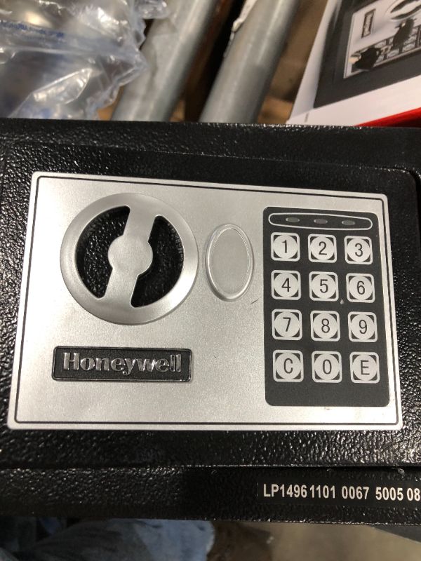 Photo 4 of Honeywell Steel Security Safe .17 cu ft - Black