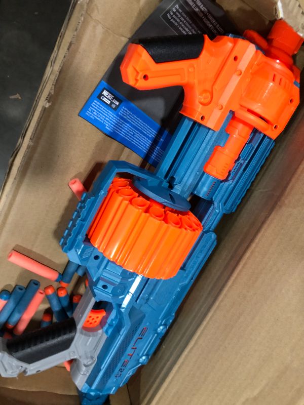 Photo 2 of ELITE 2.0 Nerf Gun w/ 30 foam bullets