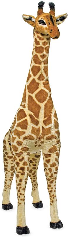 Photo 1 of Melissa & Doug Giant Giraffe - Lifelike Stuffed Animal (over 4 feet tall)
