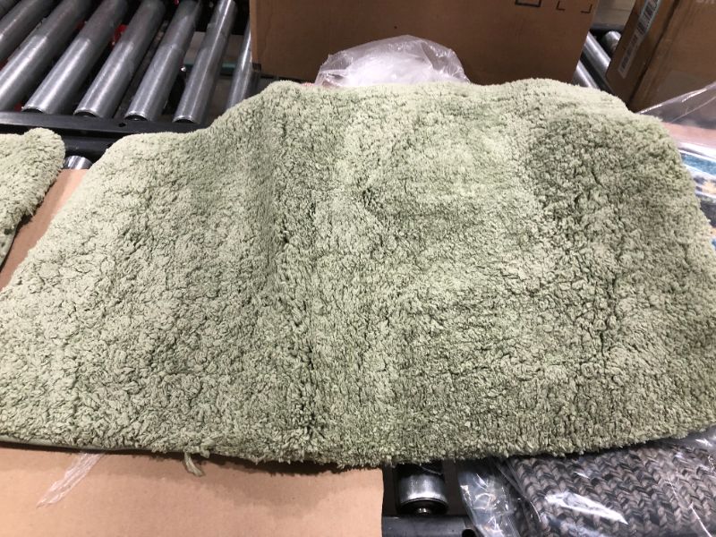 Photo 1 of 20" x 30" sage green rug