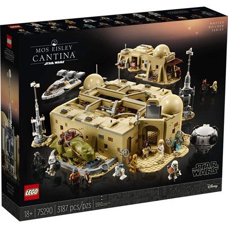 Photo 1 of LEGO 6303711 Star Wars Mos Eisley Cantina 75290 Building Kit, 3,187 Pcs
