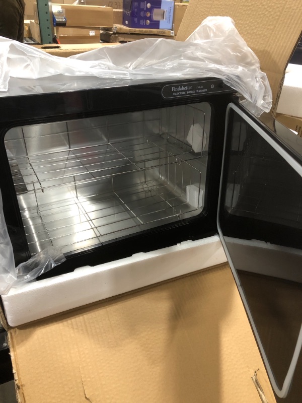 Photo 1 of Professional Hot Towel Warmer, 18L Towel Warmer Cabinet, Towel Warmer Heater with Automatic Reheat Technology for SPA or Salon Use
