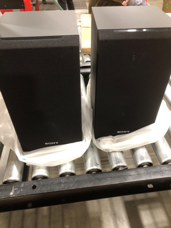 Photo 2 of Sony SSCS5 3-Way 3-Driver Bookshelf Speaker System (Pair) - Black
