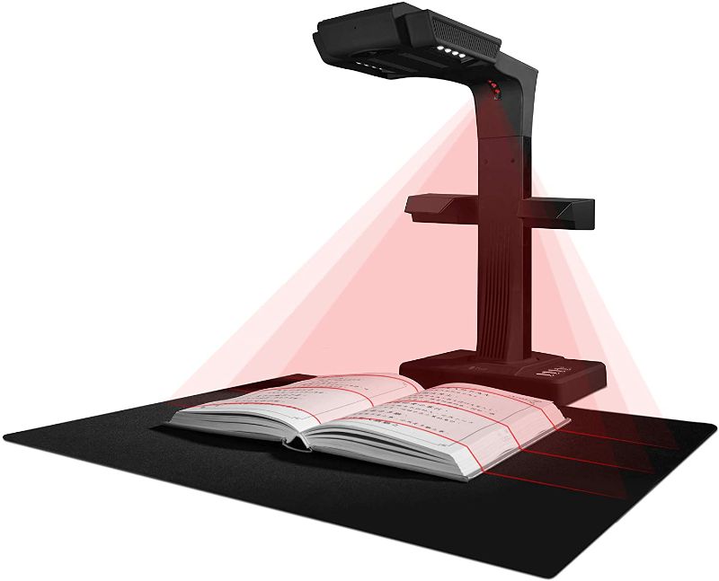 Photo 1 of CZUR ET18 Pro Professional Document Scanner, 2nd Gen Auto-Flatten & Deskew Tech, 18MP Sony Camera, Capture A3, 186 Languages OCR, Convert to PDF/Searchable PDF/Word/Tiff/Excel, Run On Windows & MacOS
