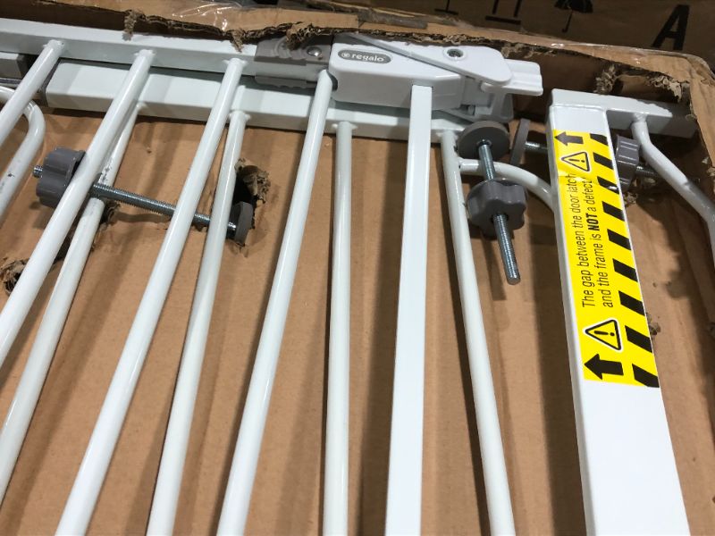 Photo 1 of Regalo 37-Inch Extra Tall and 49-Inch Wide Walk Thru Baby Gate